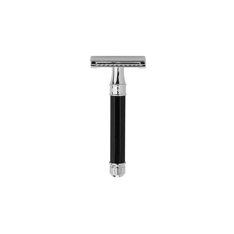 Edwin Jagger Double Edge Safety Razor Ebony Octagonal