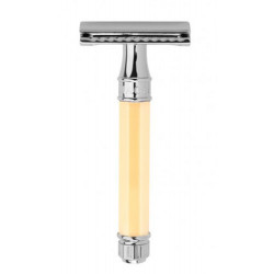 Edwin Jagger Double Edge Safety Razor Ivory Octagonal 