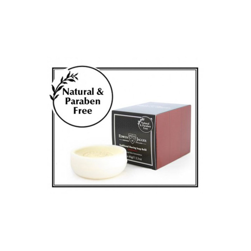 Edwin Jagger Pack Shaving Soap Traditional Sandalwood Refill (3x65gr) Edwin Jagger Pack Shaving Soap Traditional Sandalwood Refill (3x65gr)