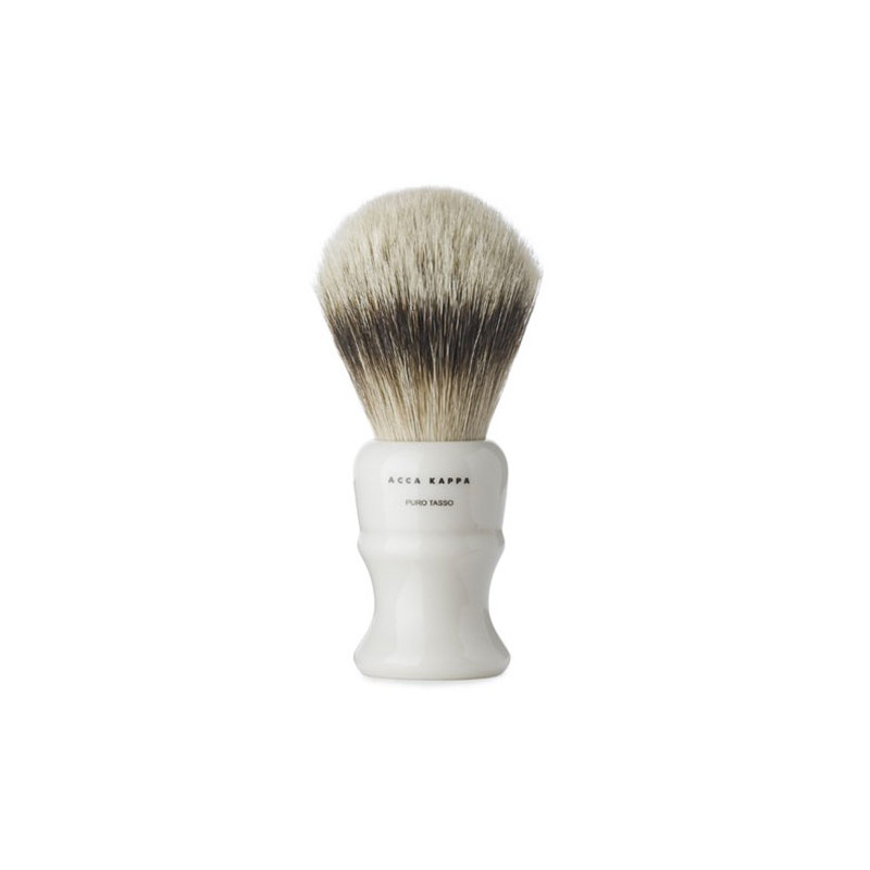 Acca Kappa Silvertip Badger Hair Shaving Brush Ivory M