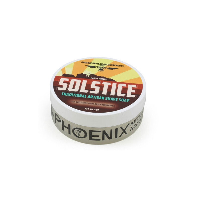 Phoenix Artisan Accoutrements Solstice Shaving Soap (114gr) Phoenix Artisan Accoutrements Solstice Shaving Soap (114gr)