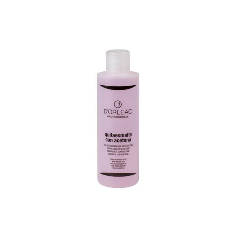 D'Orleac Nail Polish Remover with Acetone (200ml)