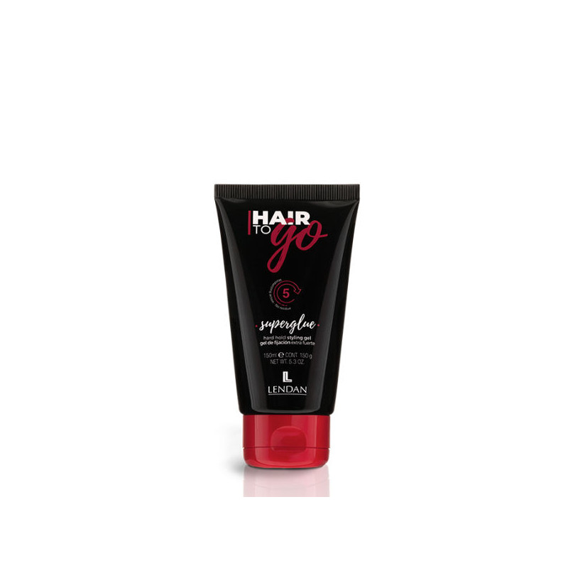 Lendan Hair To Go Superglue, Hard Hold Styling Gel (150ml) Lendan Hair To Go Superglue, Hard Hold Styling Gel (150ml)