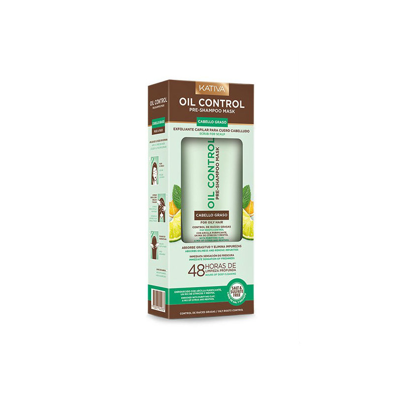Kativa Oil Control Pre-Shampoo Mask (200ml) Kativa Oil Control Pre-Shampoo Mask (200ml)