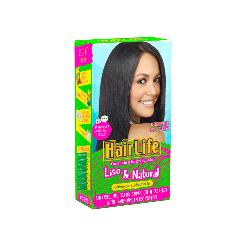 Embelleze Novex Hairlife Straight & Natural Straightening Kit