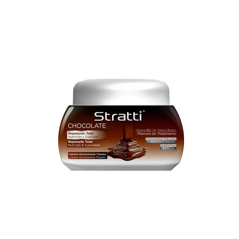 Stratti Chocolate & Keratin Mask (550gr) Stratti Chocolate & Keratin Mask (550gr)