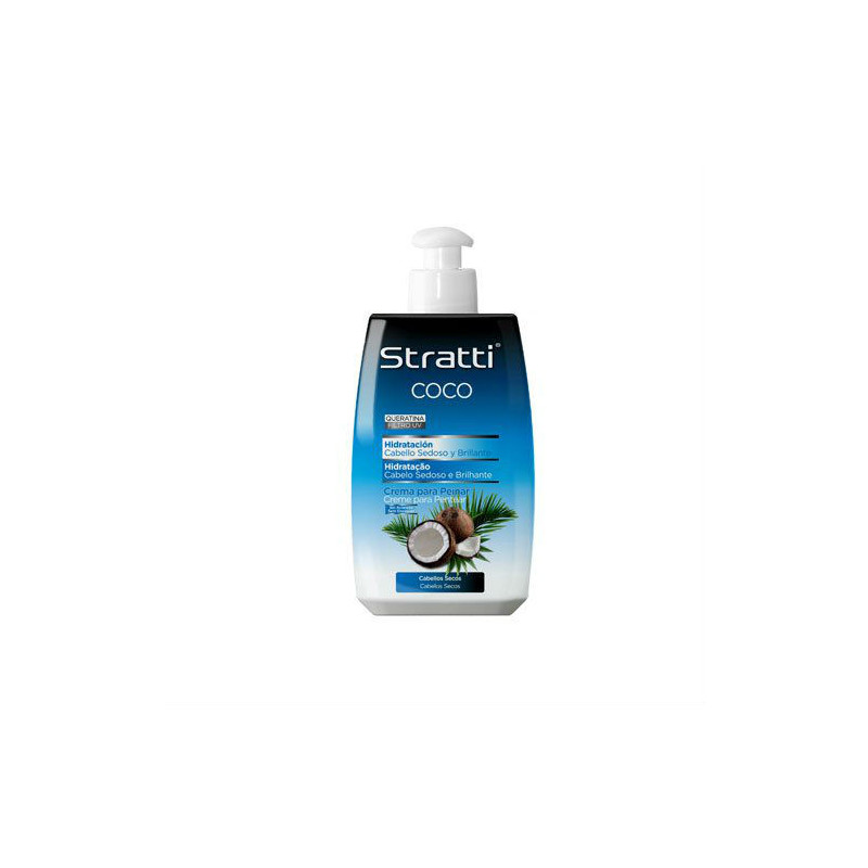 Stratti Coconut & Keratin Leave-in cream (300ml) Stratti Coconut & Keratin Leave-in cream (300ml)
