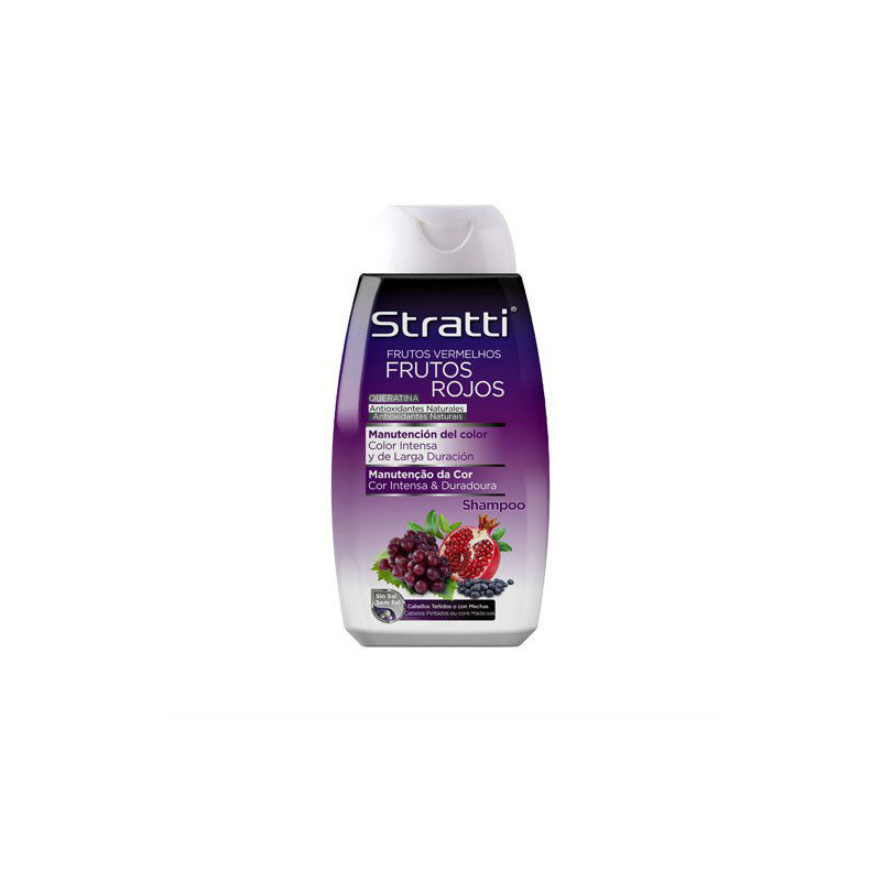 Stratti Red Fruits & Keratin Shampoo (400ml) Stratti Red Fruits & Keratin Shampoo (400ml)