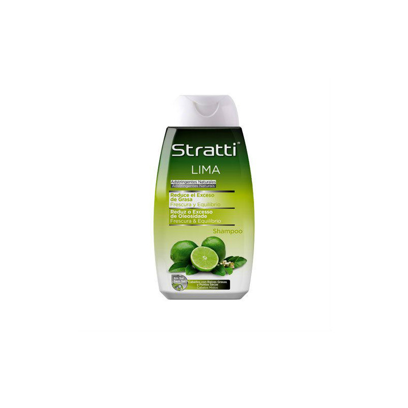 Stratti Lime & Keratin Shampoo (400ml)