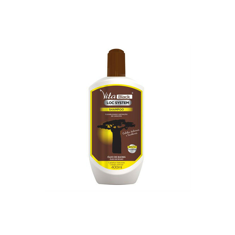 VitaBlack Loc System Shampoo Curls (400ml) VitaBlack Loc System Shampoo Curls (400ml)