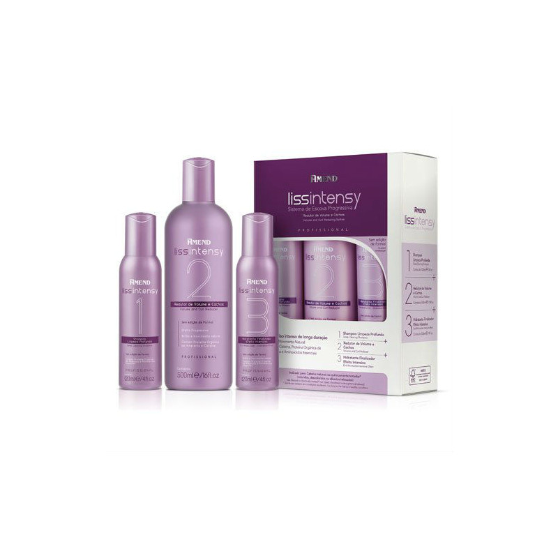 Amend Liss Intensy Brazilian Straightening Kit Keratin