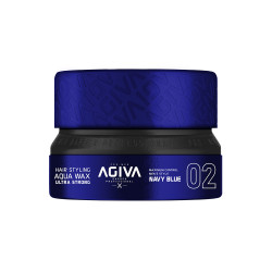 Agiva Hair Styling Aqua Wax Ultra Strong Navy Blue 02 (155ml)