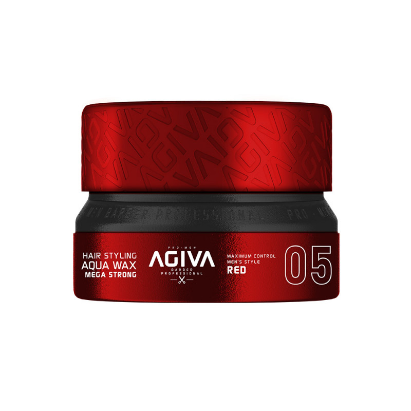 Agiva Hair Styling Aqua Wax Mega Strong Red 05 (155ml) Agiva Hair Styling Aqua Wax Mega Strong Red 05 (155ml)