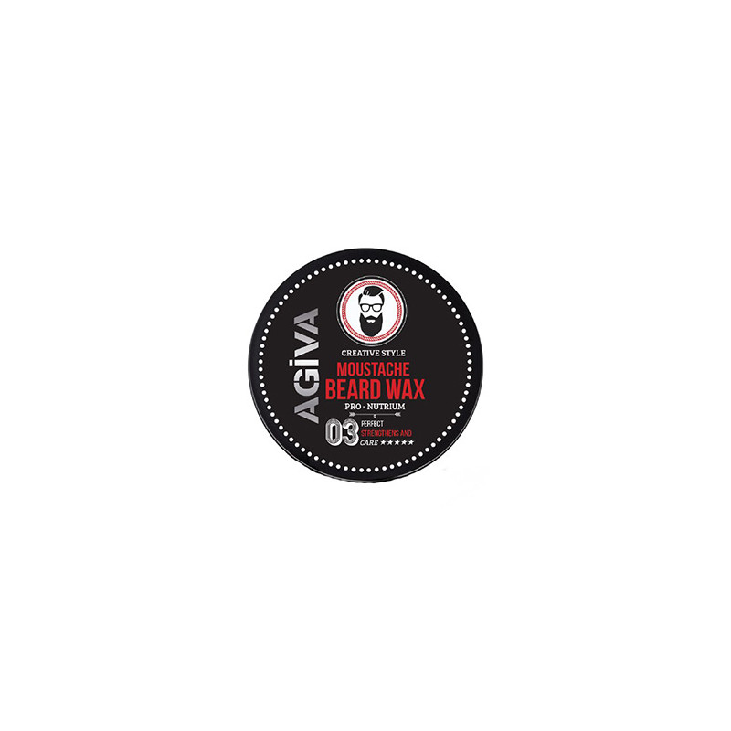 Agiva Moustache & Beard  Wax (50ml)