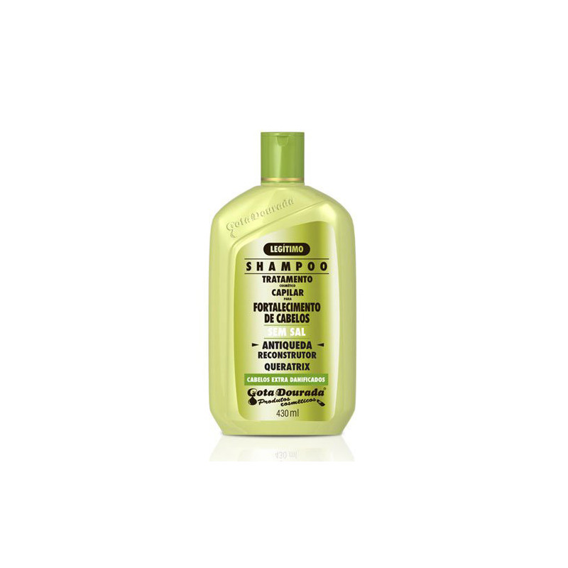 Gota Dourada Queratrix Shampoo Anti-loss Salt-free (430ml)