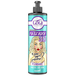 Gota Dourada Matting 3D Platinum (300ml)