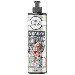 Gota Dourada Matting 3D Graphite (300ml)
