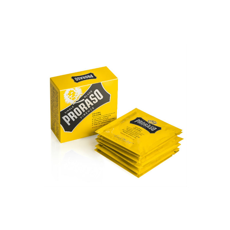 Proraso Yellow Line Refreshing Wipes (6unds)