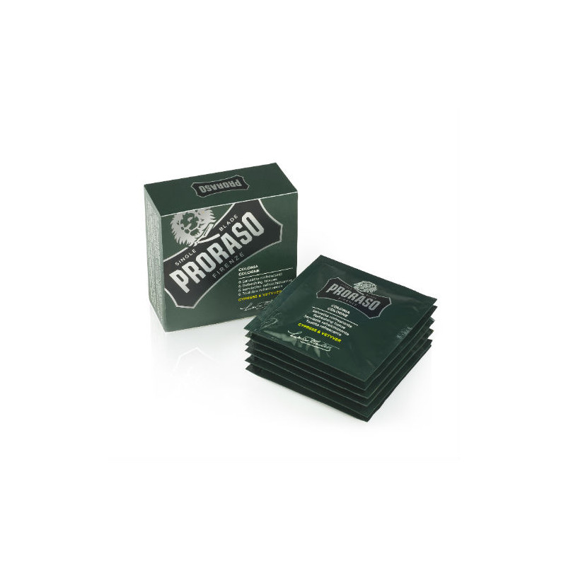 Proraso Green Line Refreshing Wipes (6Unds)