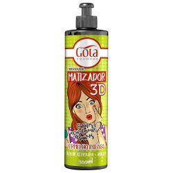 Gota Dourada Matting  3D Intense Red (300ml)