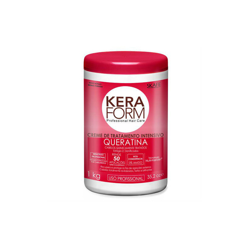 Skafe Keraform Mask Brazilian Keratin (1Kg) Skafe Keraform Mask Brazilian Keratin (1Kg)