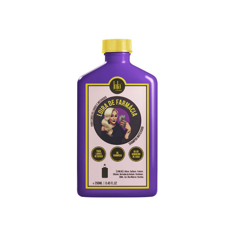 Lola Cosmetics Loira de Farmacia Matizador Shampoo (250ml) Lola Cosmetics Loira de Farmacia Matizador Shampoo (250ml)