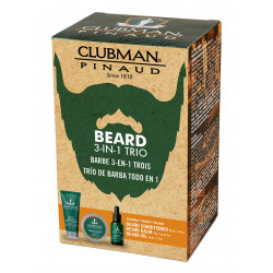 Pinaud Clubman Pack Barber 3Pcs