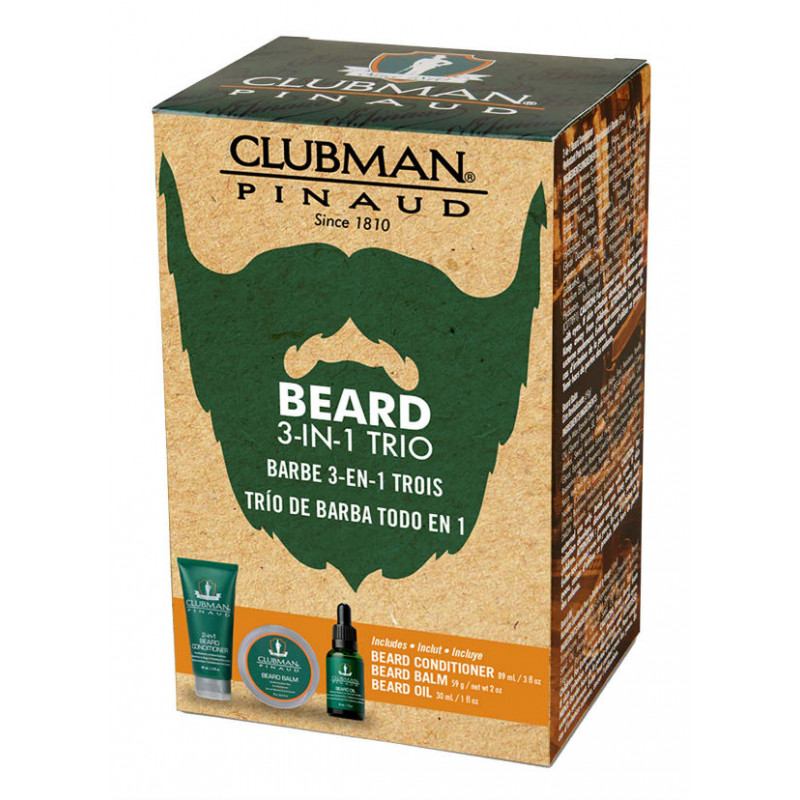 Pinaud Clubman Pack Barber 3Pcs Pinaud Clubman Pack Barber 3Pcs