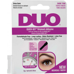 Duo Quick Set Striplash Adhesive Dark Tone (5gr)