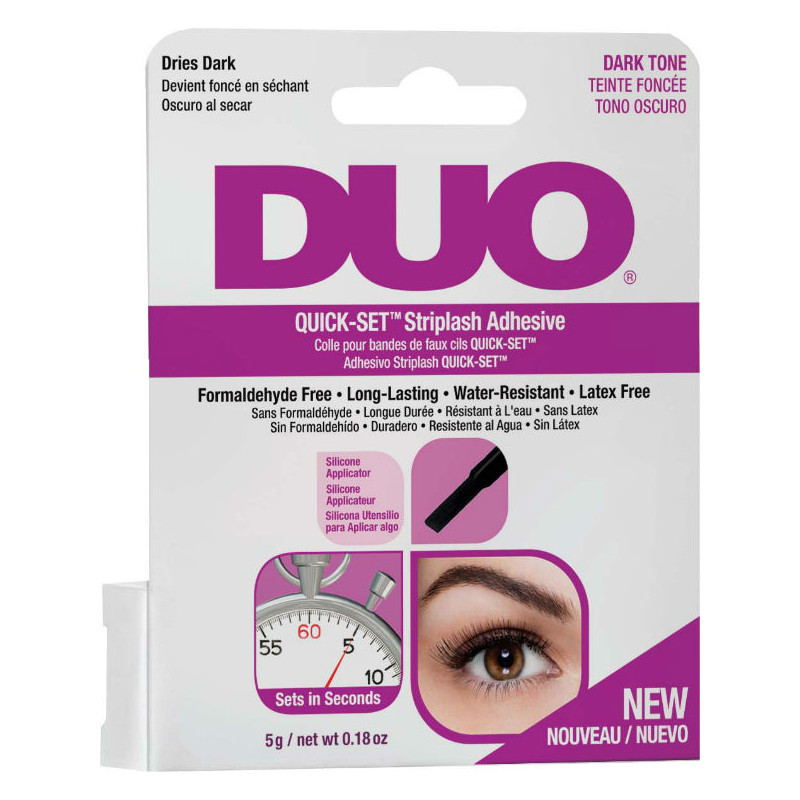 Duo Quick Set Striplash Adhesive Dark Tone (5gr) Duo Quick Set Striplash Adhesive Dark Tone (5gr)