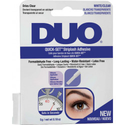 Duo Quick Set Striplash Adhesive White/Clear (5gr)