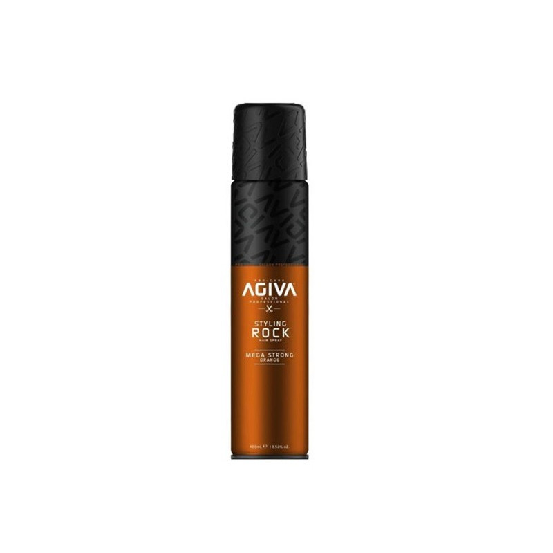 Agiva Styling Rock Hair Spray Mega Strong Orange (400ml) Agiva Styling Rock Hair Spray Mega Strong Orange (400ml)