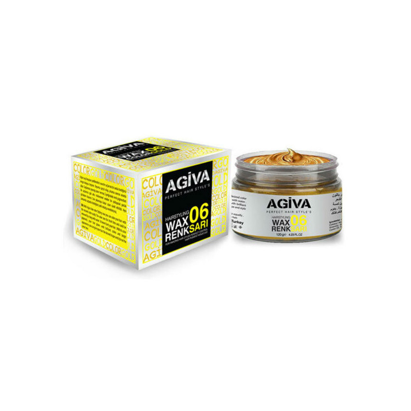 Agiva Hair Pigment Wax 06 Gold (120g) Agiva Hair Pigment Wax 06 Gold (120g)
