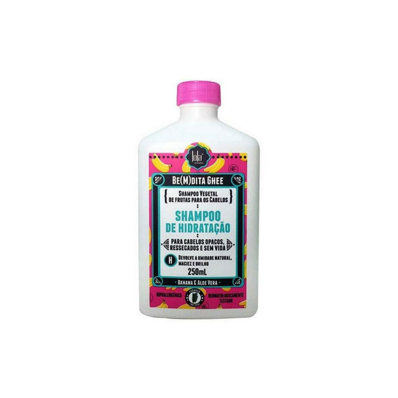 Lola Cosmetics Be (M) Dita Ghee Shampoo Hidratacâo Banana e Aloe Vera (250ml) Lola Cosmetics Be (M) Dita Ghee Shampoo Hidratacâo Banana e Aloe Vera (250ml)