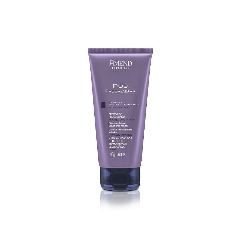 Amend Pos Progressiva Detangling Cream Liso Prolongado (180gr)