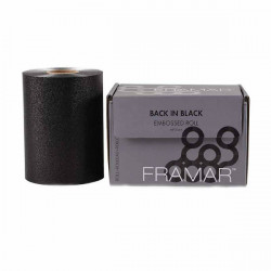 Framar Black in Black Embossed Roll (12,7cm X100,58M)
