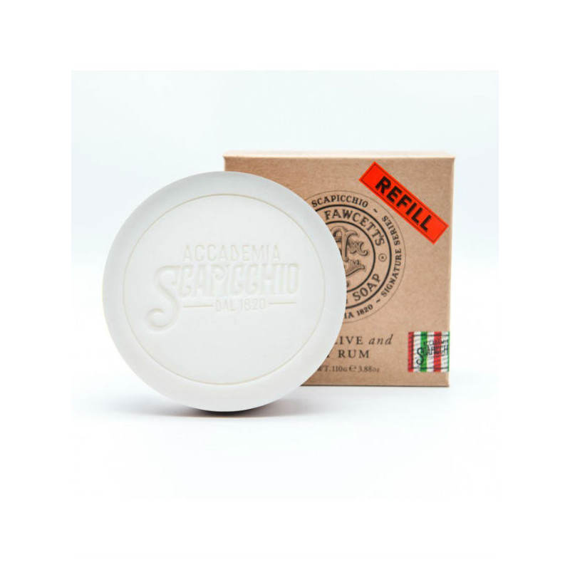 Captain Fawcett's Scapicchio Shaving Soap Refill (110gr)