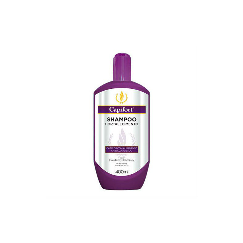 Capifort Straightened Hair With Keratin Shampoo (400ml)