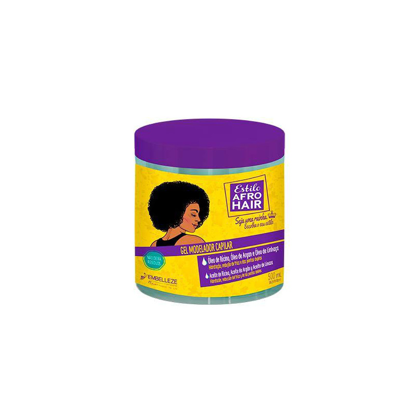 Embelleze Novex Afro Hair Hair Styling Gel (500ml) Embelleze Novex Afro Hair Hair Styling Gel (500ml)