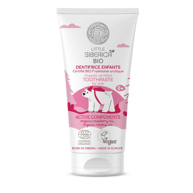 Natura Siberica Little Toothpaste Frambuesa Ártica (60gr)