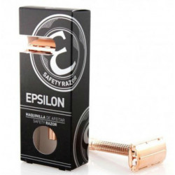 Epsilon Buttlerfly Safety Razor Rose Gold