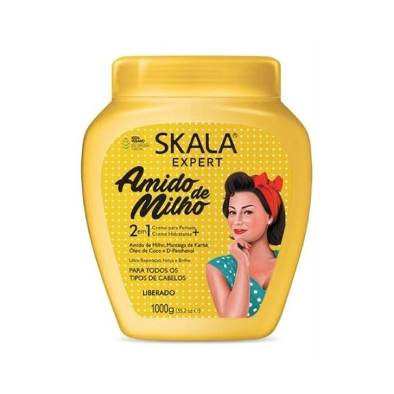 Skala Amido de Milho Conditioning Cream (1000ml) Skala Amido de Milho Conditioning Cream (1000ml)