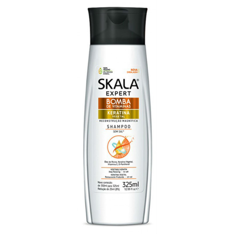 Skala Bomb Vitamins Keratin Shampoo (325ml)