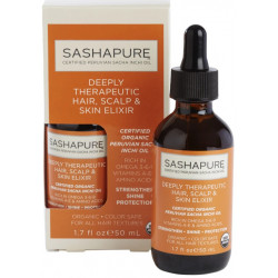 Sashapure Deeply Therapeutic Hair Scalp & Skin Elixir (50ml)