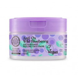 Natura Siberica Blueberry Antioxidant Peeling Face Pads (20Uds)