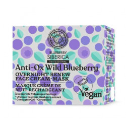 Natura Siberica Blueberry Overnight Renew Face Cream-Mask (50ml)
