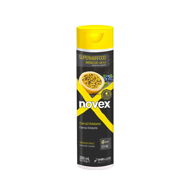 Embelleze Novex SuperHairFood Maracujá & Mirtilo Shampoo (300ml) Embelleze Novex SuperHairFood Maracujá & Mirtilo Shampoo (300ml)