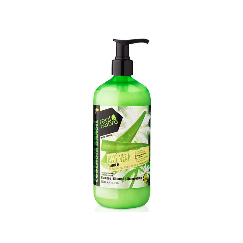 Real Natura Aloé Vera Hidra Salt-Free Shampoo (500ml) Real Natura Aloé Vera Hidra Salt-Free Shampoo (500ml)