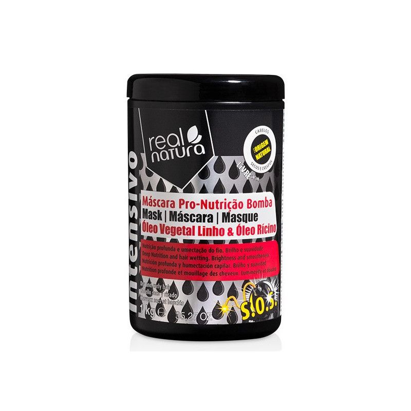 Real Natura Pro-Nutricâo Bomba Salt Free Mask (1Kg)