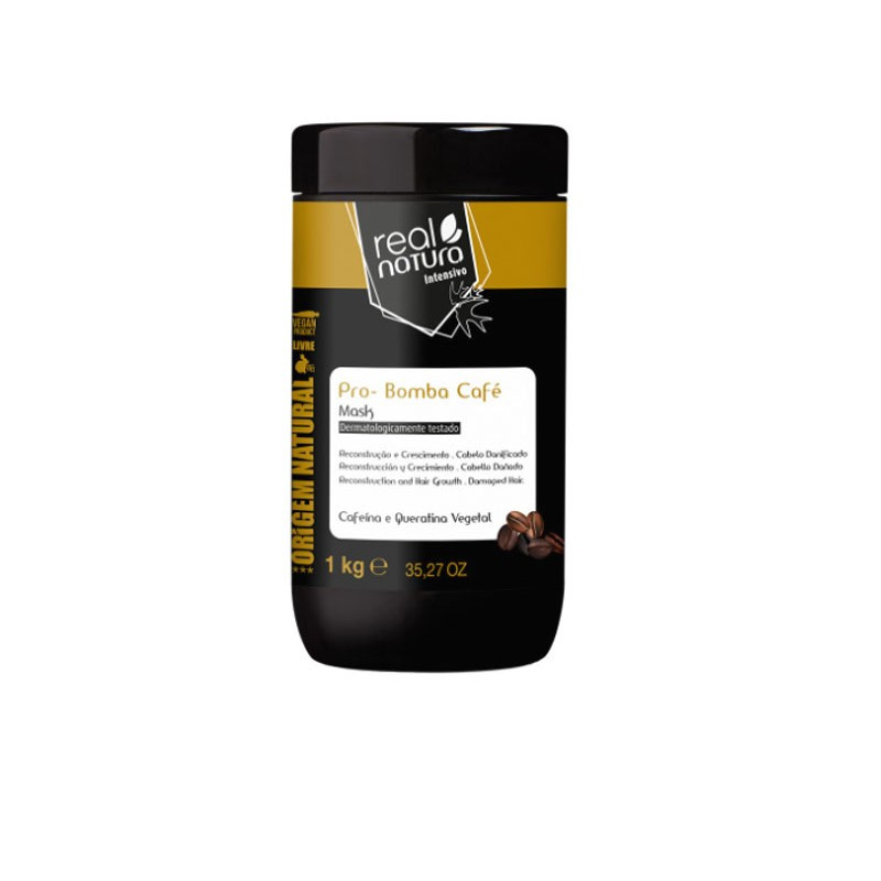 Real Natura Pro-Cor Reparaçao Bomba Café Salt Free Mask (1Kg) Real Natura Pro-Cor Reparaçao Bomba Café Salt Free Mask (1Kg)